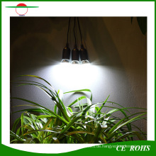 4W Portable Outdoor oder Indoor Home Solar Power Beleuchtung System mit drei LED-Lampen für Camping Angeln und andere Outdoor-Aktivitäten